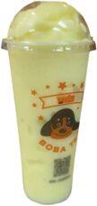 Taro Paste Milk Tea With Cheese Foam