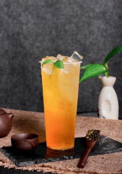 Mango Pop lemon fruit tea