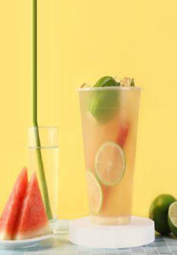 Watermelon Pop lemon fruit tea